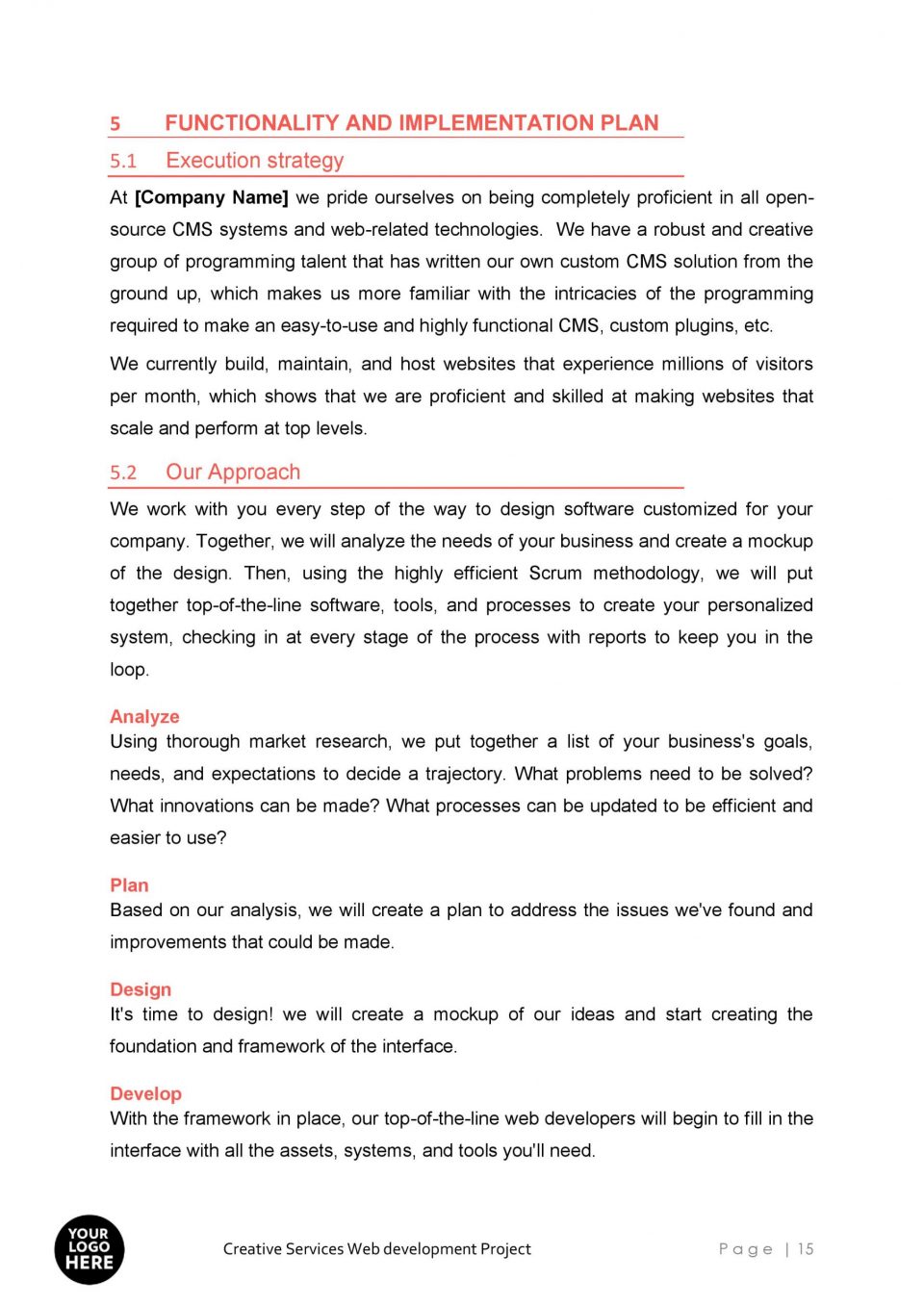 Website Development Services Proposal Template - RFPs.ca - Proposal ...