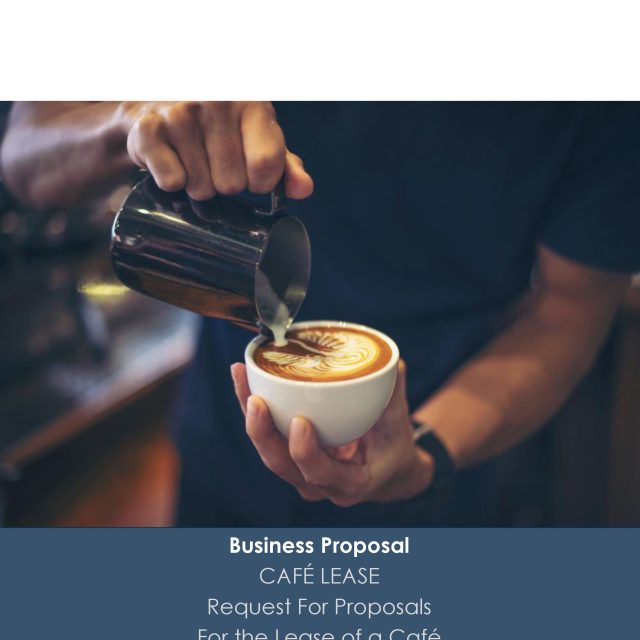 Cafe Lease Business Proposal Template