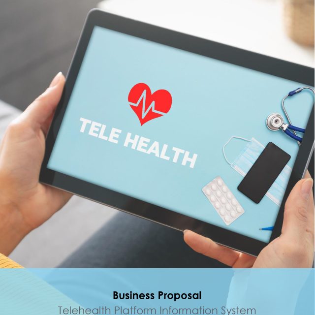 Telehealth Platform Information System Business Proposal Template