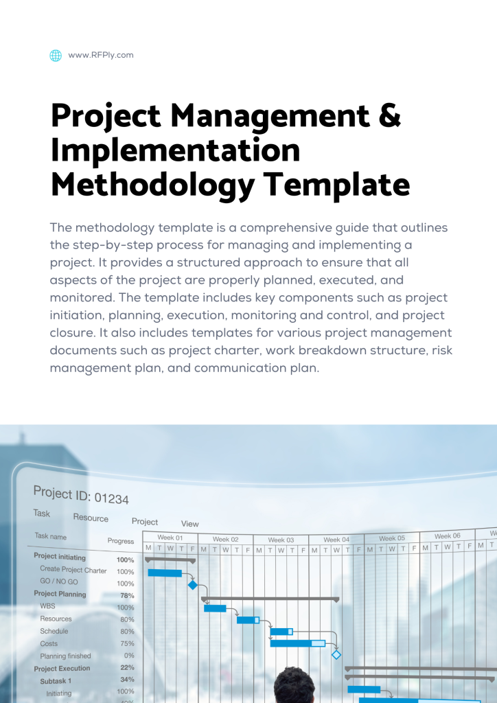 Project Management & Implementation Methodology Template - RFPs.ca ...