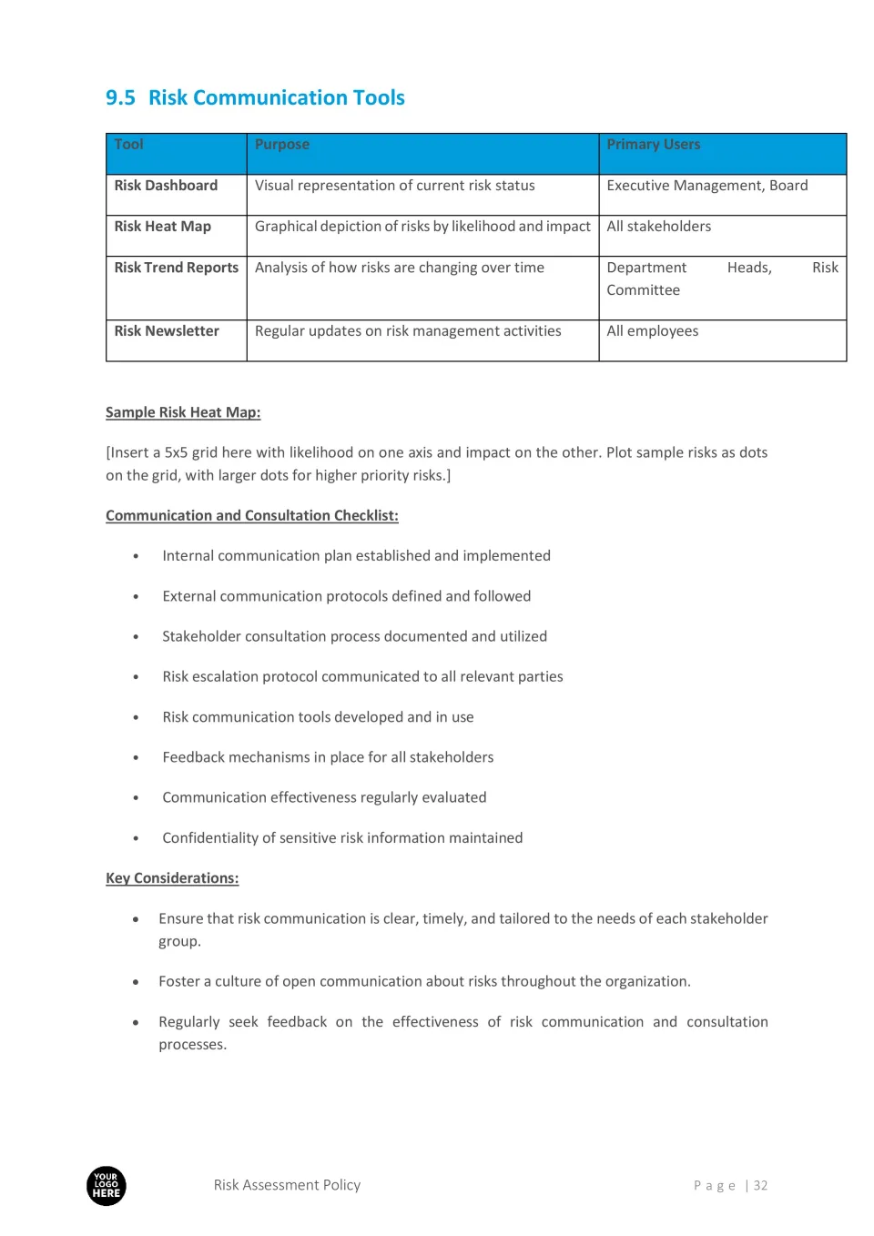 Risk Assessment Process, Policy Template - RFPs.ca - Proposal ...